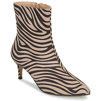 Cipők Női Bokacsizmák Ravel CURRANS Zebra