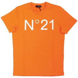 Ruhák Gyerek Rövid ujjú pólók N°21 N21173 Narancssárga