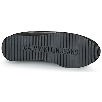Calvin Klein Jeans RETRO RUNNER LACEUP REFL Fekete 