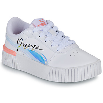 Cipők Lány Rövid szárú edzőcipők Puma Carina 2.0 Crystal Wings PS Fehér