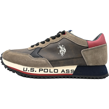 Cipők Férfi Divat edzőcipők U.S Polo Assn. Cleef002 Barna