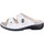 Cipők Női Lábujjközös papucsok Finn Comfort Sansibar Fehér
