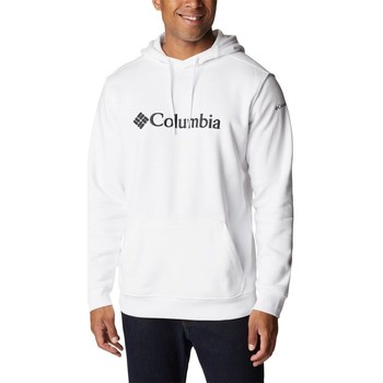 Ruhák Férfi Pulóverek Columbia Csc Basic Logo II Hoodie Fehér