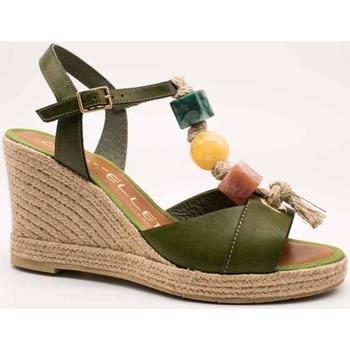 Cipők Női Gyékény talpú cipők Casteller  Zöld