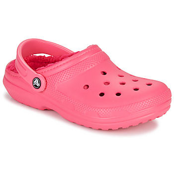 Cipők Női Klumpák Crocs Classic Lined Clog Hiper / Rózsaszín