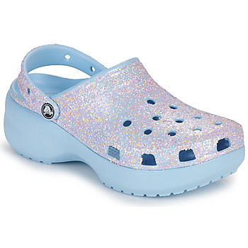 Cipők Női Klumpák Crocs Classic Platform Glitter ClogW Kék / Calcite / Multi