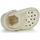 Cipők Lány Klumpák Crocs Classic Lined Glitter Clog T Bézs / Arany