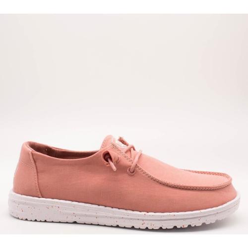 Cipők Női Divat edzőcipők HEYDUDE  Rózsaszín