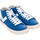 Cipők Férfi Rövid szárú edzőcipők Pony 10112-CRE-06-BLUE-WHITE Kék