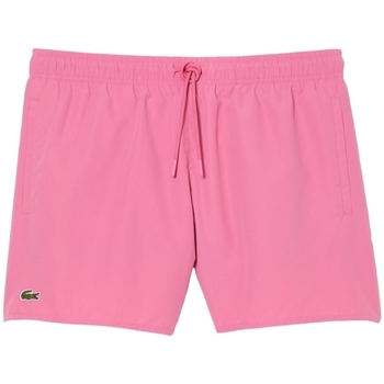Ruhák Férfi Rövidnadrágok Lacoste Quick Dry Swim Shorts - Rose Vert Rózsaszín