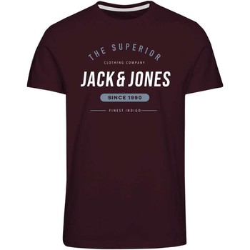 Ruhák Fiú Rövid ujjú pólók Jack & Jones CAMISETA ROJA NIO JACK & JONES 12190364 Piros