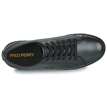 Fred Perry KINGSTON LEATHER Fekete 
