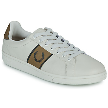 Fred Perry B721 LEATHER Bézs / Barna