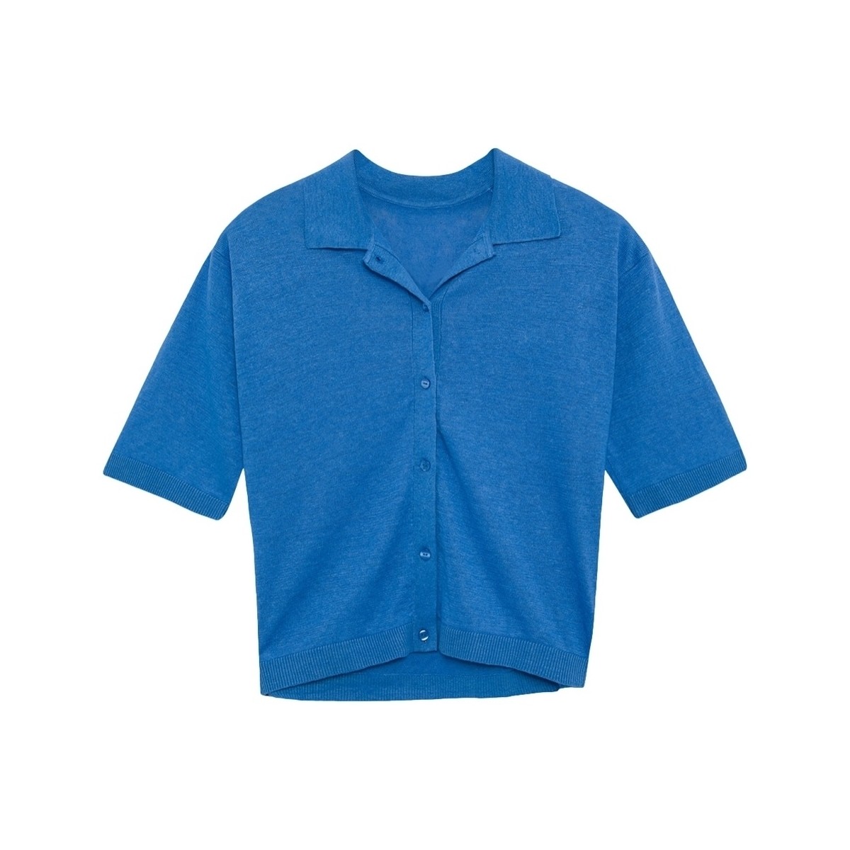 Ruhák Női Blúzok Ecoalf Juniperalf Shirt - French Blue Kék