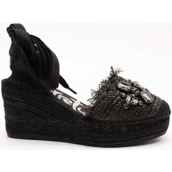Cipők Női Gyékény talpú cipők Vidorreta  Fekete 