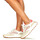 Cipők Női Rövid szárú edzőcipők Tommy Jeans TJW TRANSLUCENT RUNNER Fehér / Bézs / Rózsaszín