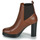 Cipők Női Bokacsizmák Tommy Jeans Essentials High Heel Boot Barna