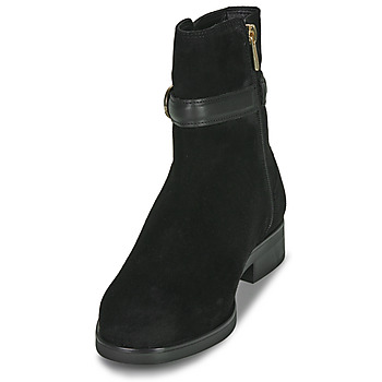 Tommy Hilfiger ELEVATED ESSENTIAL BOOT SUEDE Fekete 
