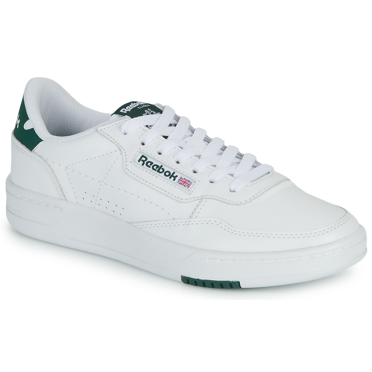 Cipők Rövid szárú edzőcipők Reebok Classic COURT PEAK Fehér / Zöld
