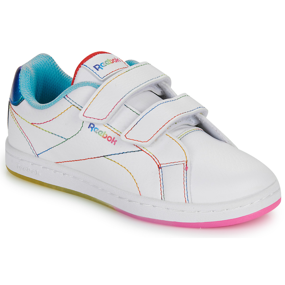 Cipők Lány Rövid szárú edzőcipők Reebok Classic RBK ROYAL COMPLETE CLN ALT 2.0 Fehér / Sokszínű