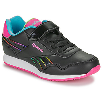 Cipők Lány Rövid szárú edzőcipők Reebok Classic REEBOK ROYAL CL JOG 3.0 1V Fekete  / Rózsaszín