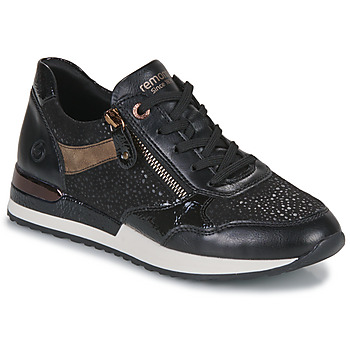 Cipők Női Rövid szárú edzőcipők Remonte R2548-01 Fekete 