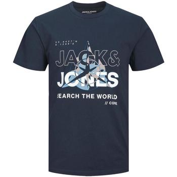 Ruhák Férfi Rövid ujjú pólók Jack & Jones  Kék