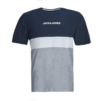 Ruhák Férfi Rövid ujjú pólók Jack & Jones JJEREID BLOCKING TEE SS Sokszínű