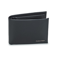 Táskák Férfi Pénztárcák Calvin Klein Jeans CK CONCISE BIFOLD 5CCW/COIN L Fekete 