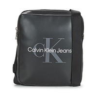 Táskák Férfi Kistáskák Calvin Klein Jeans MONOGRAM SOFT REPORTER18 Fekete 