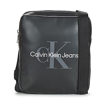 Táskák Férfi Kistáskák Calvin Klein Jeans MONOGRAM SOFT REPORTER18 Fekete 