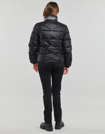 Calvin Klein Jeans FITTED LW PADDED JACKET Fekete 