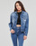 Ruhák Női Farmerkabátok Calvin Klein Jeans REGULAR ARCHIVE JACKET Kék / Farmer