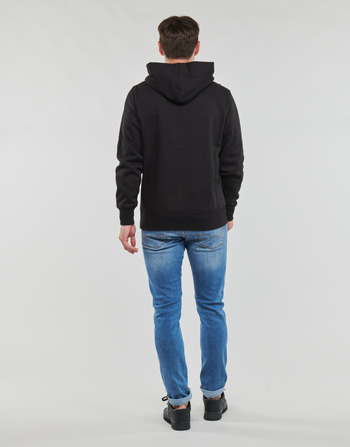 Calvin Klein Jeans STACKED ARCHIVAL HOODY Fekete 