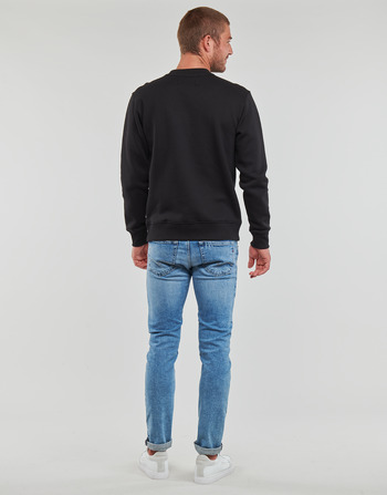 Calvin Klein Jeans MONOLOGO CREW NECK Fekete 