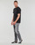 Ruhák Férfi Rövid ujjú pólók Calvin Klein Jeans MIX MEDIA POCKET TEE Fekete 