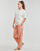 Ruhák Női Pizsamák / Hálóingek Calvin Klein Jeans SLEEP SET Bézs / Rózsaszín