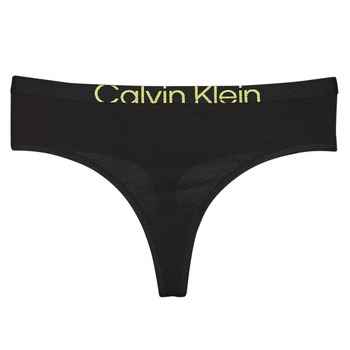 Fehérnemű Női Tangák Calvin Klein Jeans MODERN THONG Fekete 