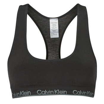 Fehérnemű Női Sport melltartók Calvin Klein Jeans RACERBACK BRALETTE Fekete 
