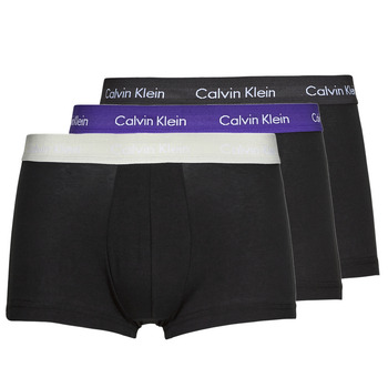 Fehérnemű Férfi Boxerek Calvin Klein Jeans LOW RISE TRUNK X3 Fekete 