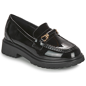 Cipők Női Mokkaszínek Moony Mood NEW09 Fekete 