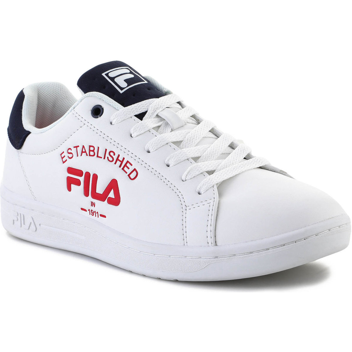 Cipők Férfi Rövid szárú edzőcipők Fila Crosscourt 2 Nt Logo FFM0195-53032 Fehér