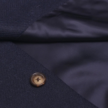 Portuguese Flannel Wool Field Overshirt - Navy Kék