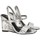 Cipők Női Szandálok / Saruk Karl Lagerfeld KL34610 ICE WEDGE Ezüst