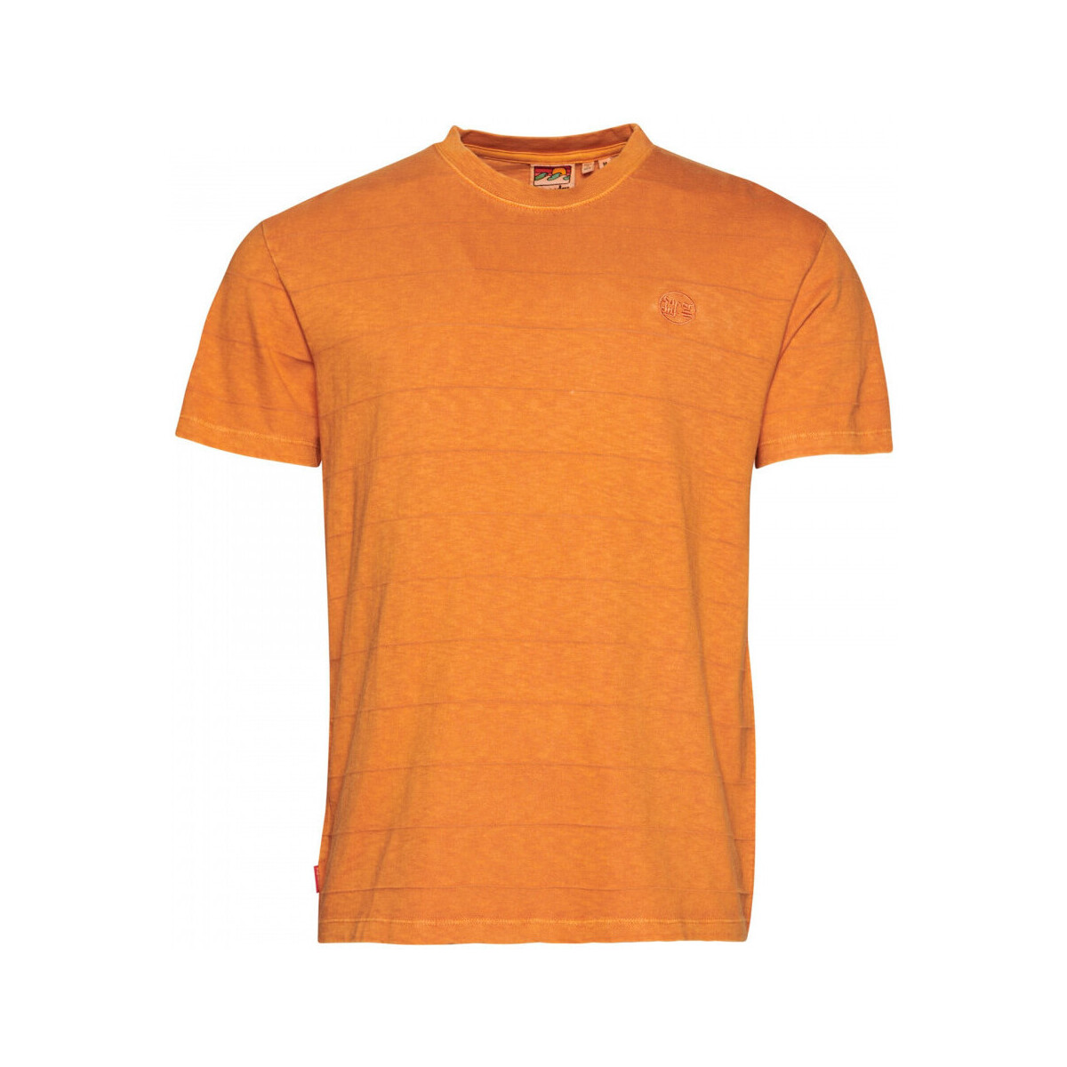 Ruhák Férfi Pólók / Galléros Pólók Superdry Vintage texture Narancssárga