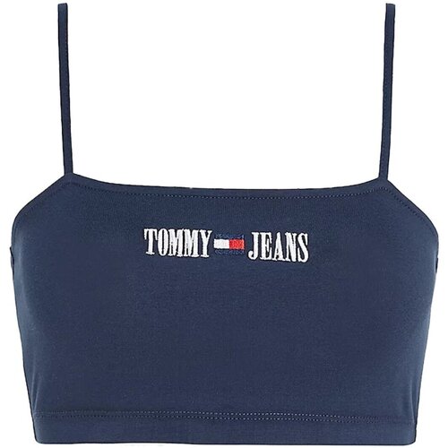 Ruhák Női Trikók / Ujjatlan pólók Tommy Jeans DW0DW15458 Kék
