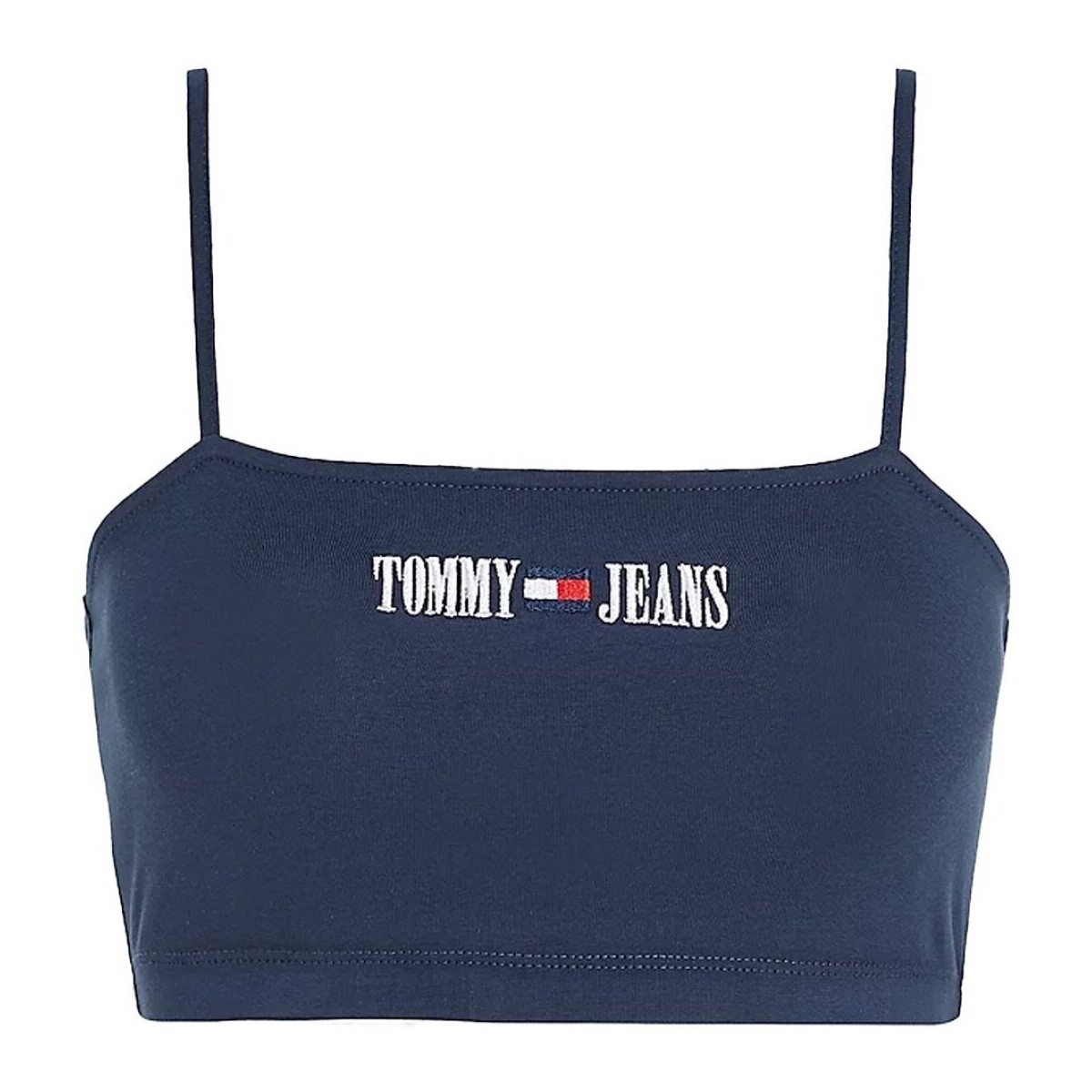 Ruhák Női Trikók / Ujjatlan pólók Tommy Jeans DW0DW15458 Kék