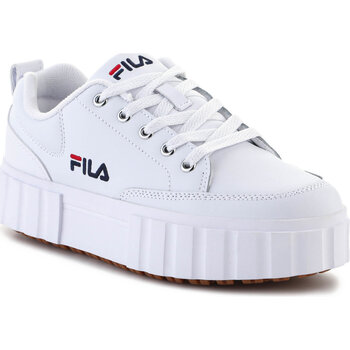 Cipők Női Rövid szárú edzőcipők Fila SANDBLAST L WMN FFW0060-10004 Fehér