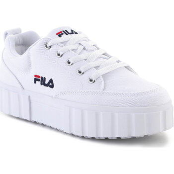 Cipők Női Rövid szárú edzőcipők Fila SANDBLAST C WMN FFW0062-10004 Fehér