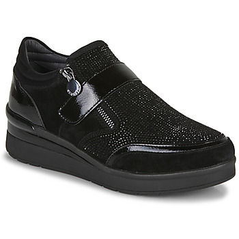 Cipők Női Rövid szárú edzőcipők Stonefly CREAM 48 Fekete 